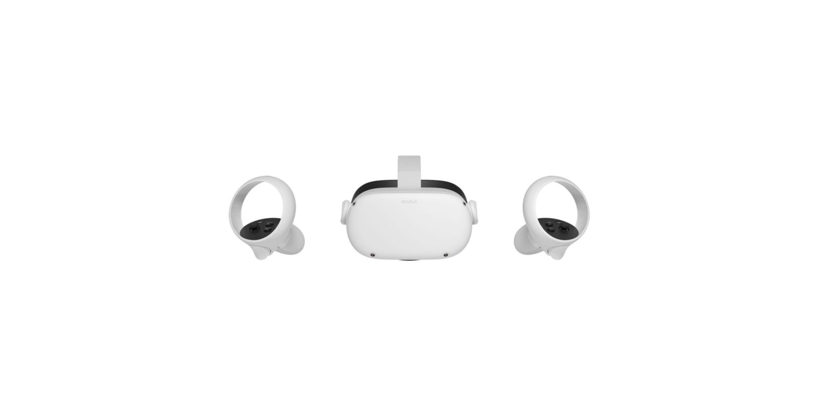 Gafas de realidad virtual - Oculus Quest 2, 256 GB, Vídeo 360º, Blanco