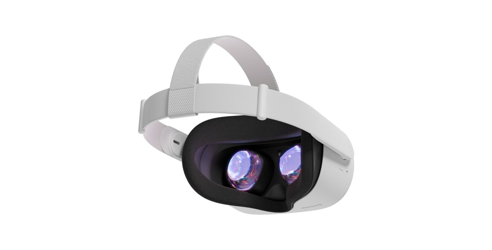 Gafas de realidad virtual - Oculus Quest 2, 256 GB, Vídeo 360º, Blanco