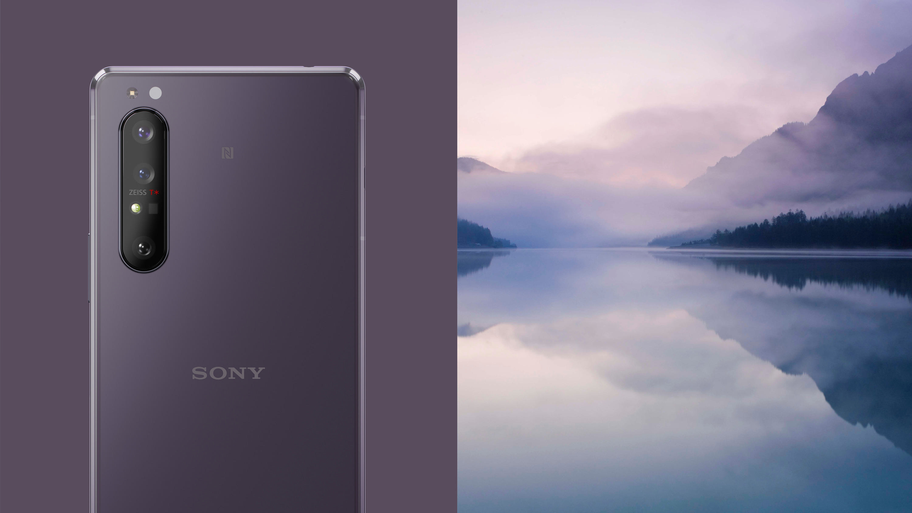 SONY Xperia 1 II 5G 21:9 Display 256 GB Purple