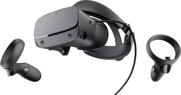 Gafas De Realidad virtual oculus rift s facebook lenovo controles touch diadema halo negro vr pc