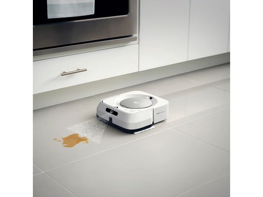 IROBOT Braava jet™ m6 - Robot laveur de sols (Blanc)