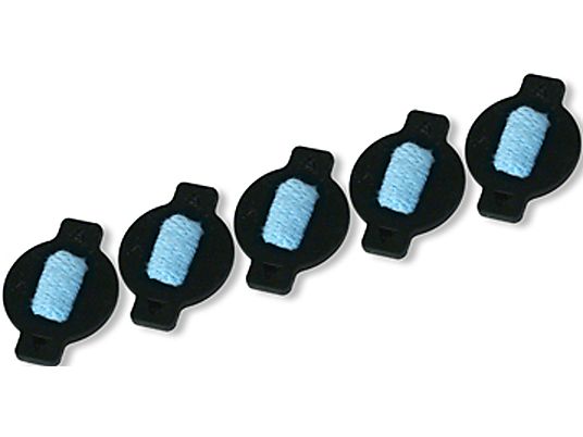 IROBOT cinque confezione di saggi Passo di ricambio - Accessori per robot aspirapolvere (Nero/Blu)