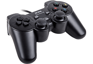 ACME GA07 duplex digital USB gamepad, fekete