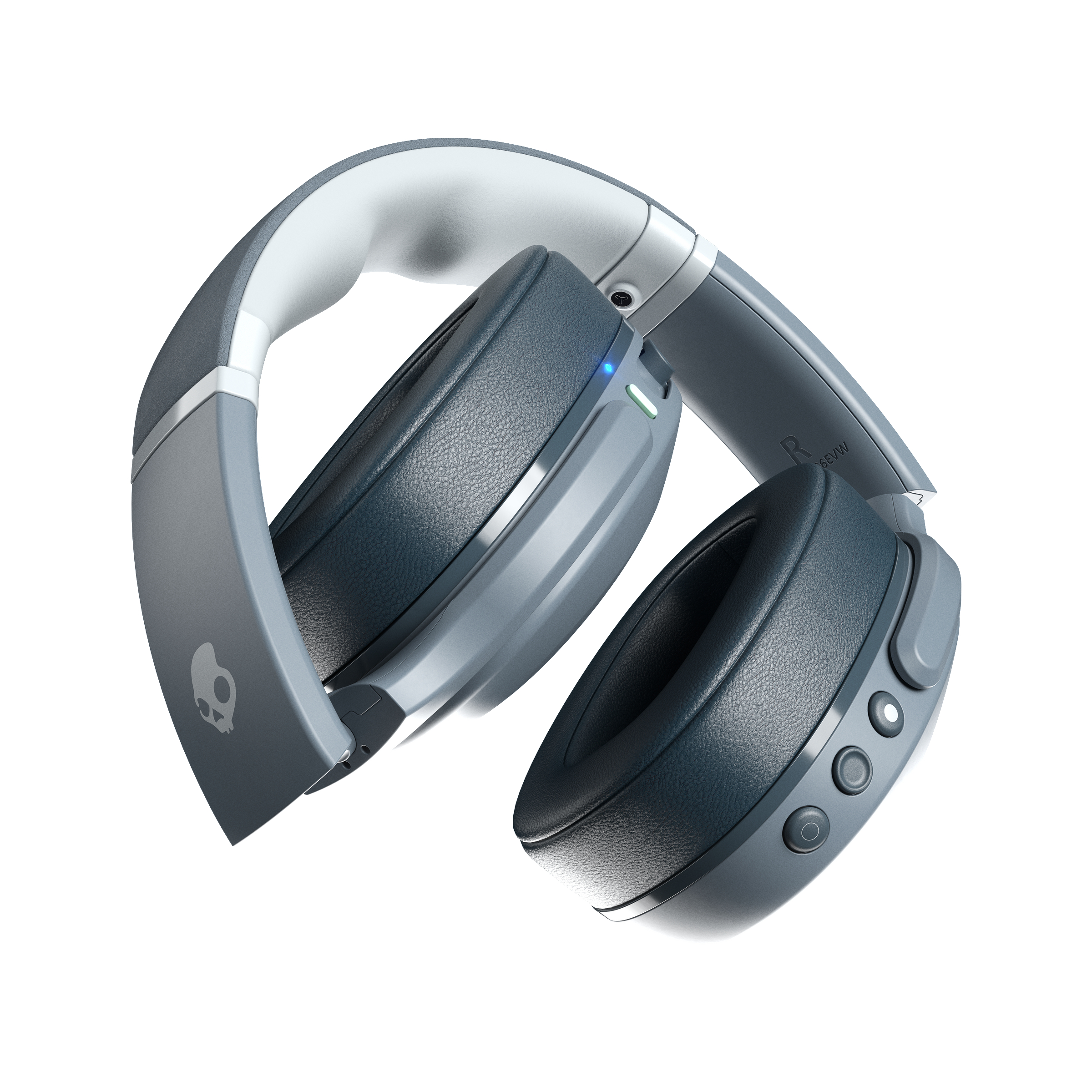CRUSHER EVO, Kopfhörer Over-ear SKULLCANDY Grau Bluetooth