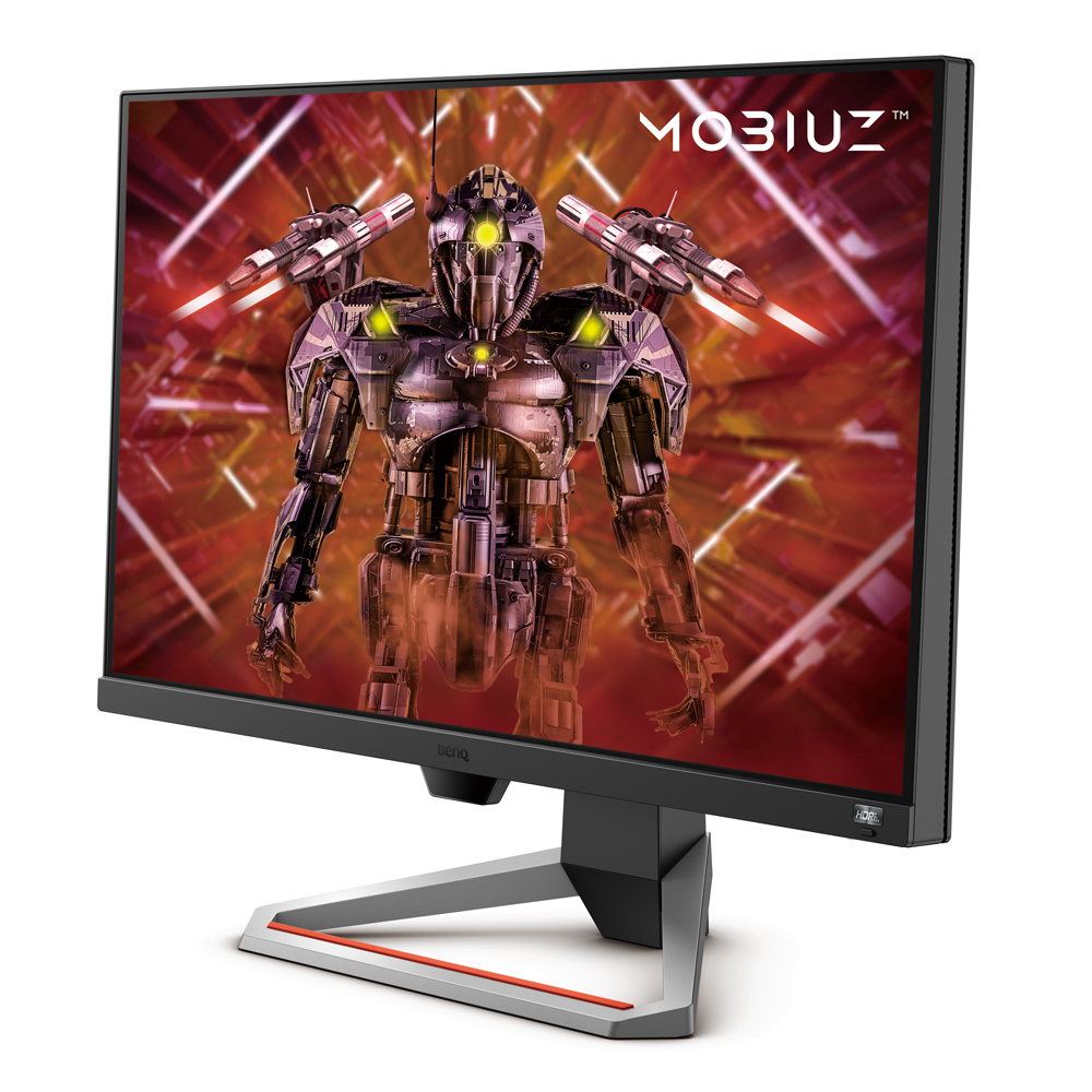 BENQ Gaming Monitor EX2710, 27 Zoll, FHD, 144Hz, IPS, 2ms (9H.LJKLA.TBE) 27 Zoll Gaming Monitor, Full-HD, 1 ms Reaktionszeit, 400 cd/m², 144 Hz, Grau
