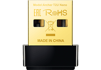 TP LINK Archer T2U nano fekete AC600 nano USB adapter