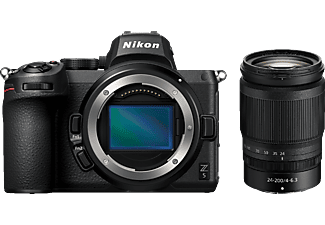 NIKON Z 5 Body + NIKKOR Z 24-200mm f/4-6.3 VR - Systemkamera Schwarz