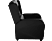 DELTACO GAMING Fåtölj, Konstläder, Recliner, 49cm Bred Sittdyna - Svart
