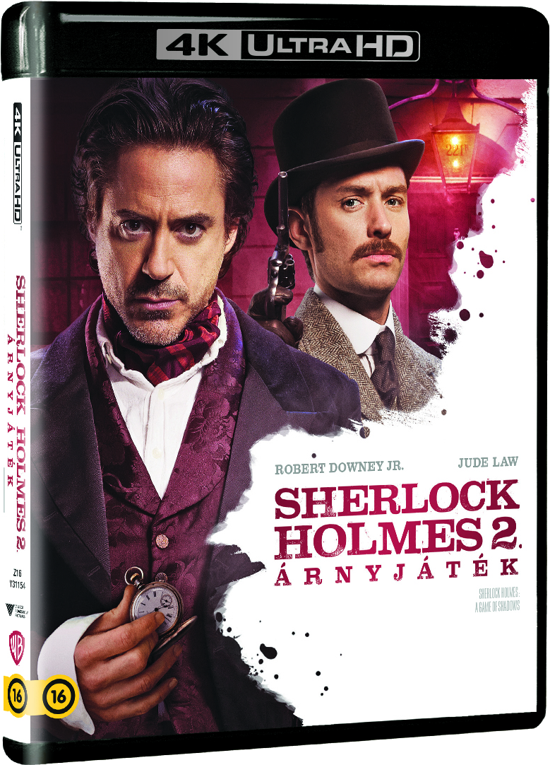 Sherlock Holmes 2: Árnyjáték (4K Ultra HD Blu-ray + Blu-ray)