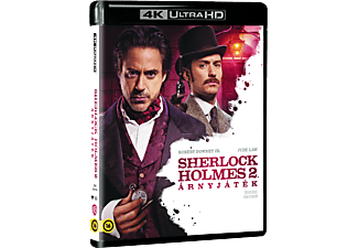 Sherlock Holmes 2: Árnyjáték (4K Ultra HD Blu-ray + Blu-ray)