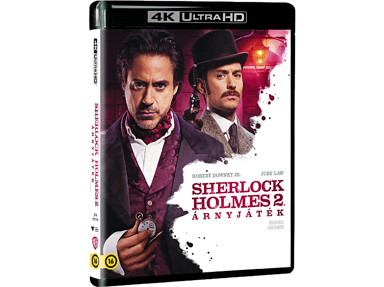 Sherlock Holmes 2: Árnyjáték (4K Ultra HD Blu-ray + Blu-ray)