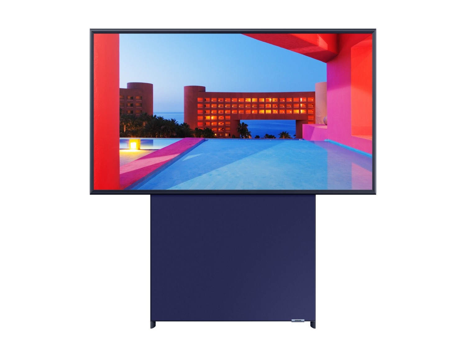 TV QLED 43" - Samsung The Sero QE43LS05T, UHD 4K, DVB-T2, Smart TV, Giratoria, Control de voz, Quantum, HDR+