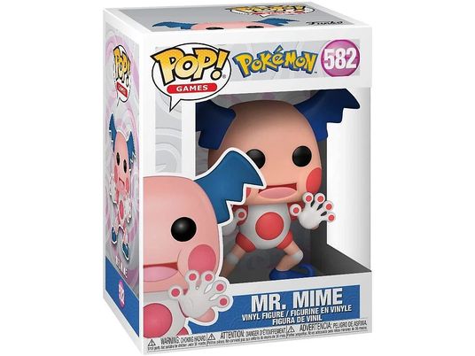 FUNKO POP! Games: Pokémon - Mr. Mime - Figurine en vinyle (Multicouleur)