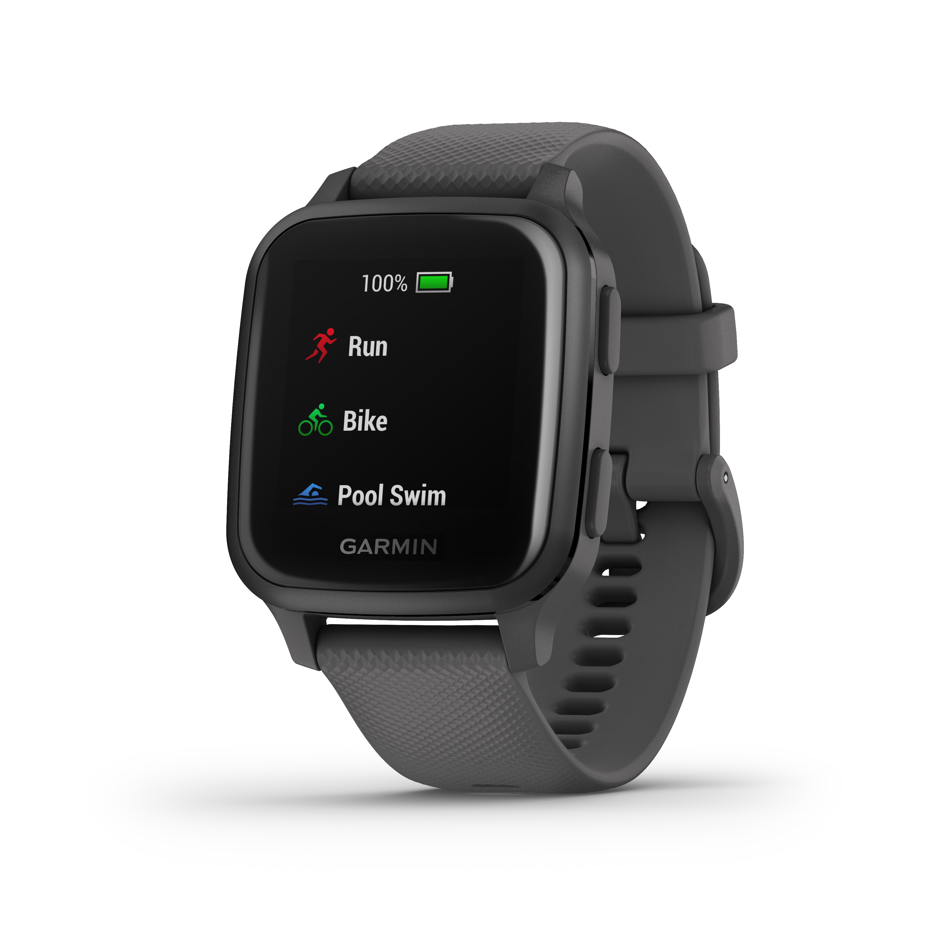 Garmin Smartwatch-Bildschirm mit einem 30-minütigen Training.