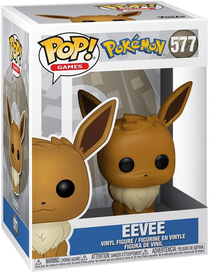 FUNKO POP! Games: Pokémon - Eevee - Vinyl Figur (Braun)