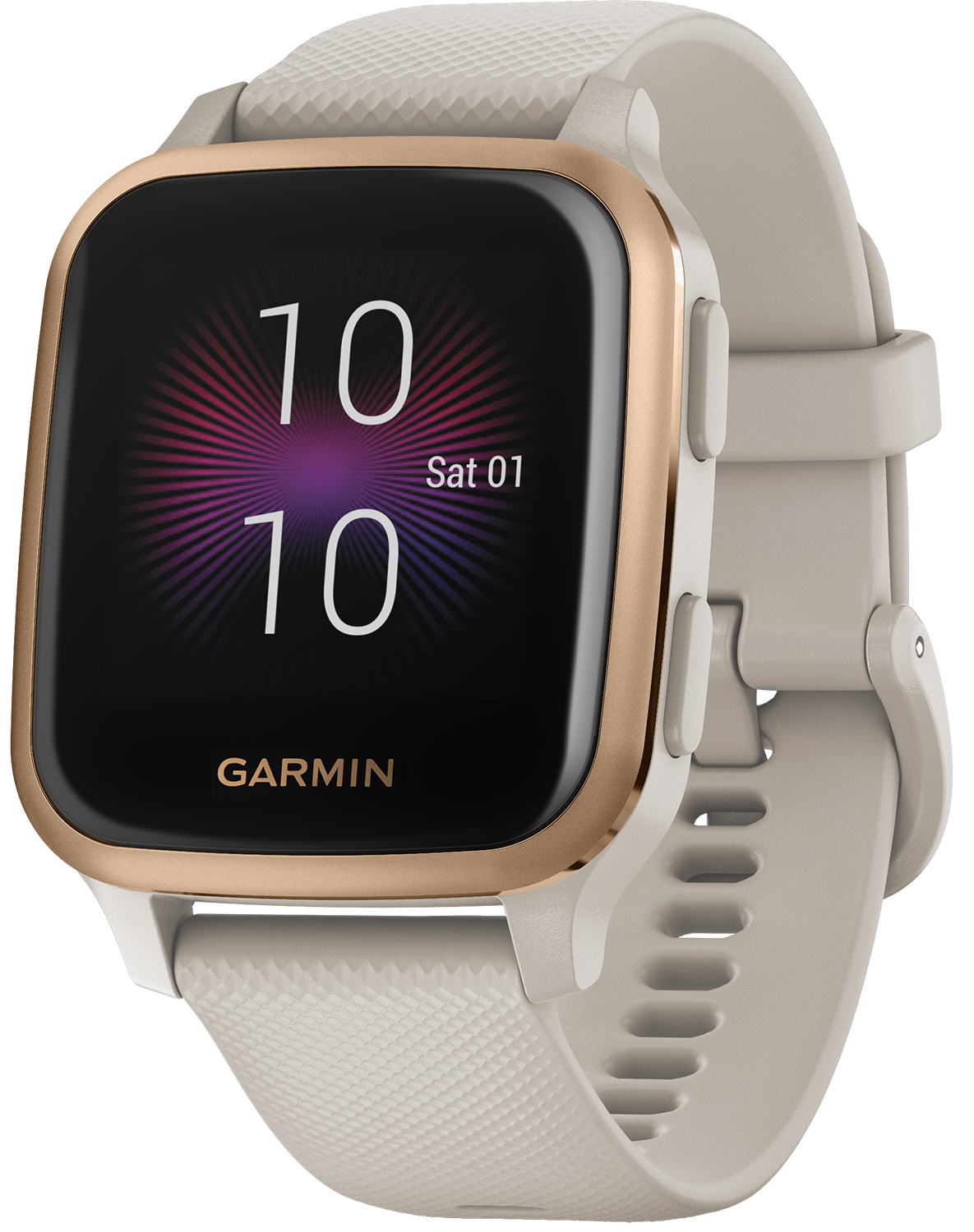 GARMIN Venu Sq Music Beige/Goud