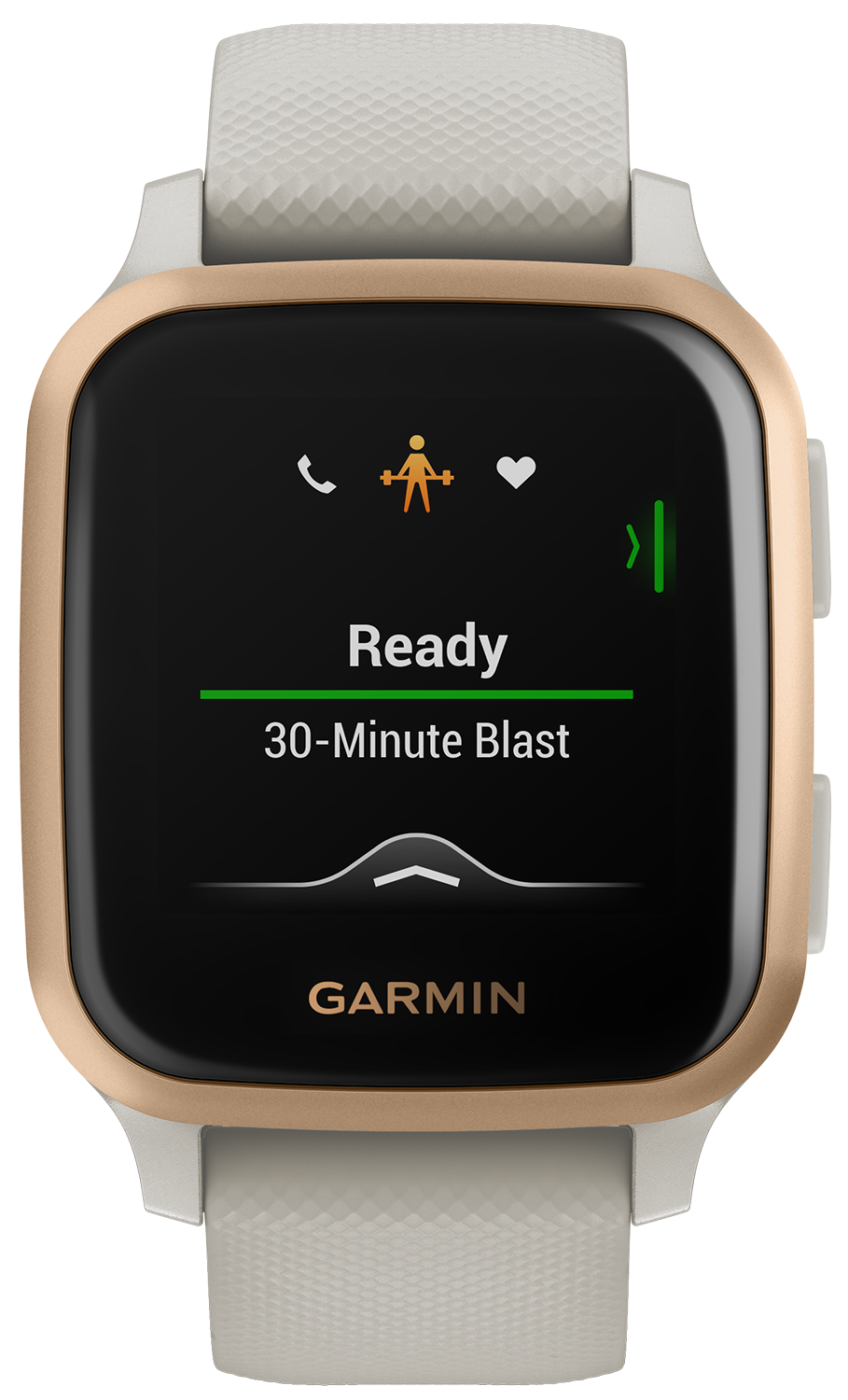 GARMIN Venu Sq Music Beige/Goud