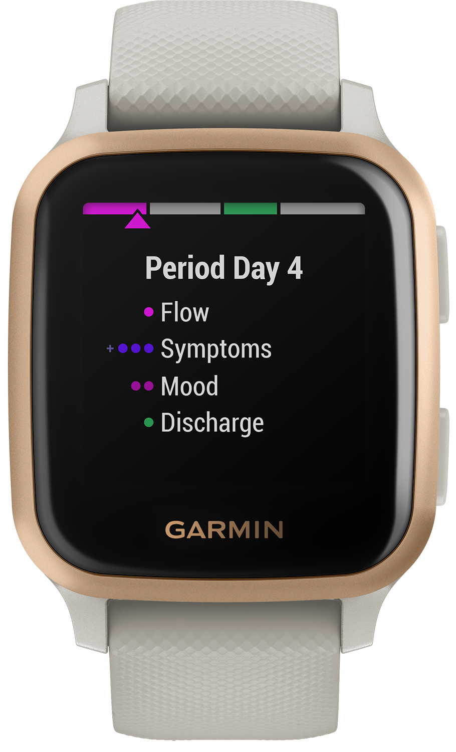 GARMIN Venu Sq Music Beige/Goud