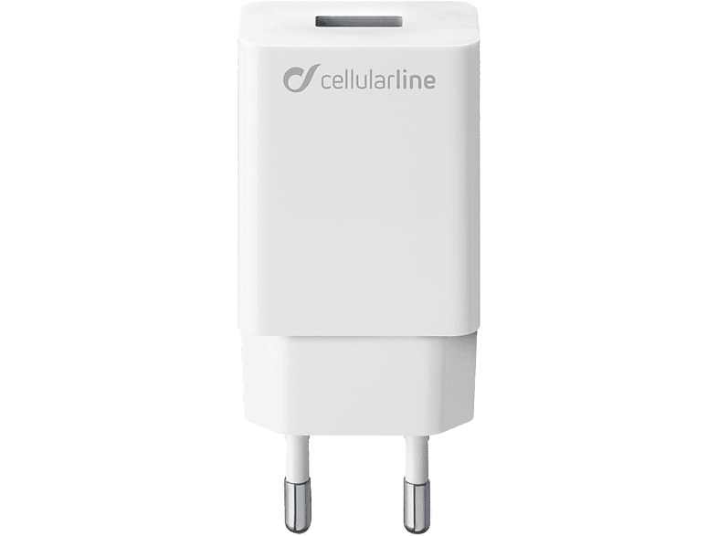 CELLULARLINE USB-Oplader Wit (ACHSMUSB10WW)