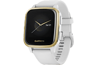 GARMIN Smartwatch Venu Sq, Weiß/Weißgold (010-02427-11)