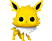 FUNKO POP! Games: Pokémon - Joltean - Vinyl Figur (Gelb)