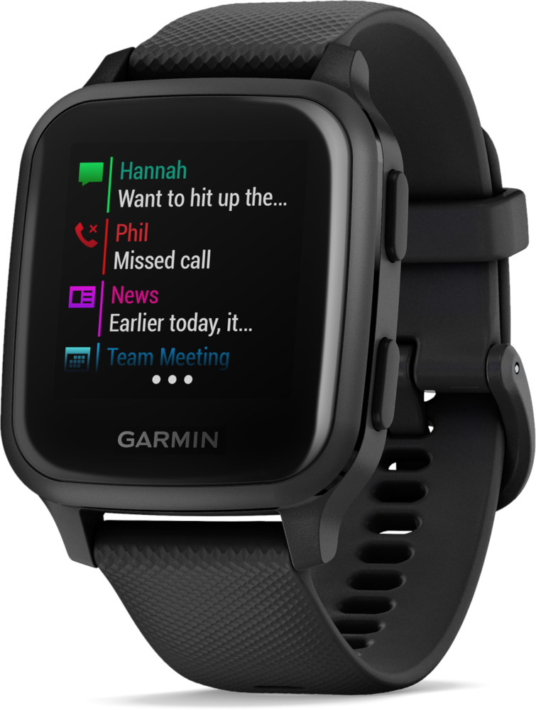 GARMIN Montre Venu SQ Music Black Slate (010-02426-10) Smartwatch