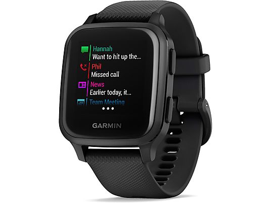 GARMIN Smartwatch Venu SQ Music Black Slate (010-02426-10)