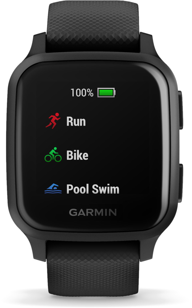 GARMIN Montre Venu SQ Music Black Slate (010-02426-10) Smartwatch