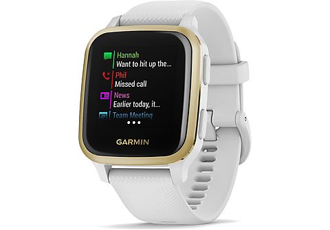 GARMIN Smartwatch Venu SQ White Light Gold (010-02427-11)