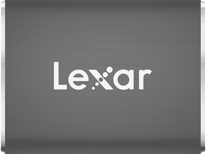 LEXAR SL100  Festplatte, 512 GB SSD, extern, Grau
