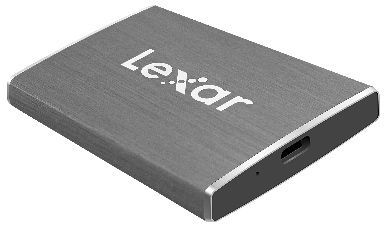 LEXAR SL100  Festplatte, 512 GB SSD, extern, Grau