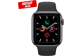 APPLE MWVF2TU/A S5 GPS, 44mm Uzay Grisi Alüminyum Case Siyah Spor Band - S/M & M/L Akıllı Saat Outlet 1204763