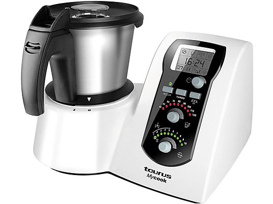 Robot de cocina - Taurus 923.090 MyCook Easy, Cocción por inducción, Función sofrito y balanza,