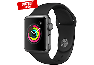 APPLE S3 42mm Uzay Grisi Alüminyum Kasa Siyah Bant Kordon MQL12TU/A- MTF32TU/A Outlet 1176577