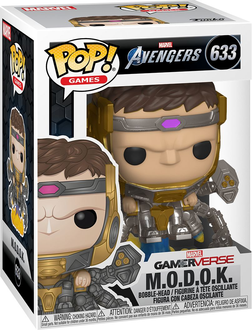 FUNKO POP! Games: Marvel Gamerverse - M.O.D.O.K - Figurine en vinyle (Multicouleur)