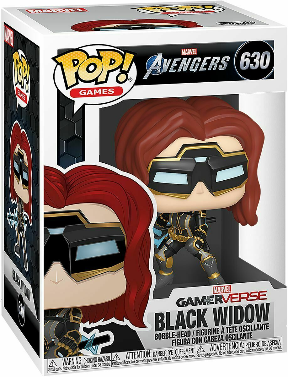FUNKO POP! Games: Marvel Gamerverse - Black Widow - Vinyl Figur (Mehrfarbig)