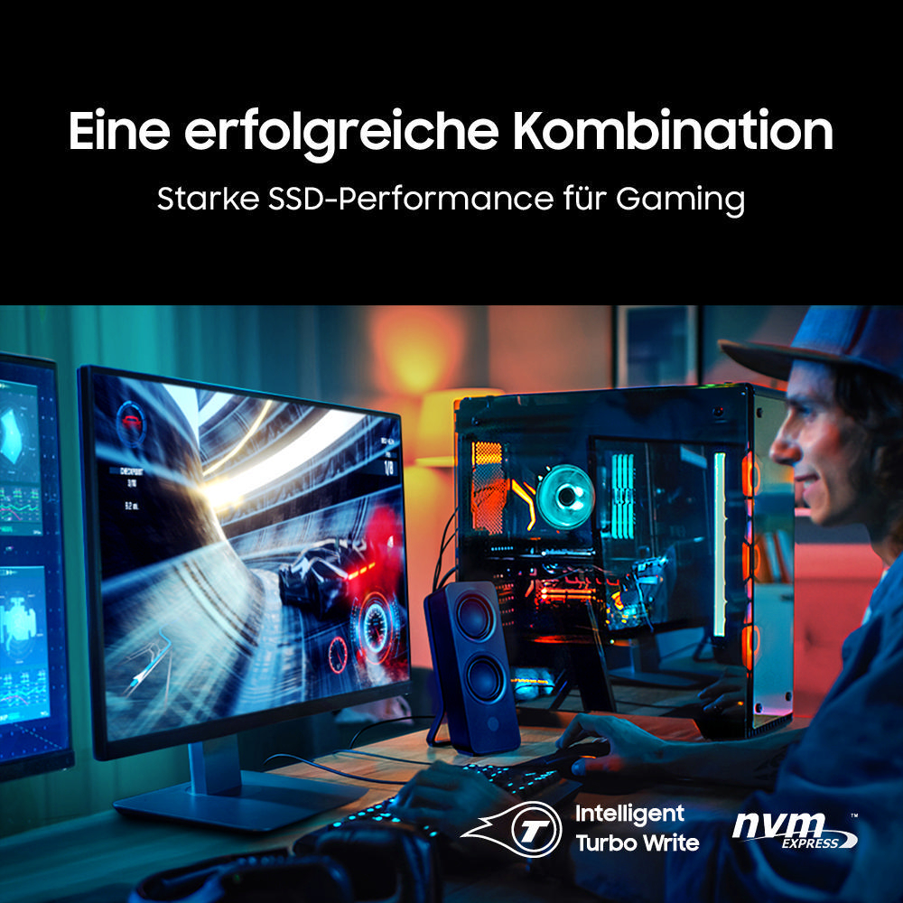 SAMSUNG 980 PRO, Playstation 5 kompatibel, Festplatte Retail, 500 GB SSD M.2 via NVMe, intern
