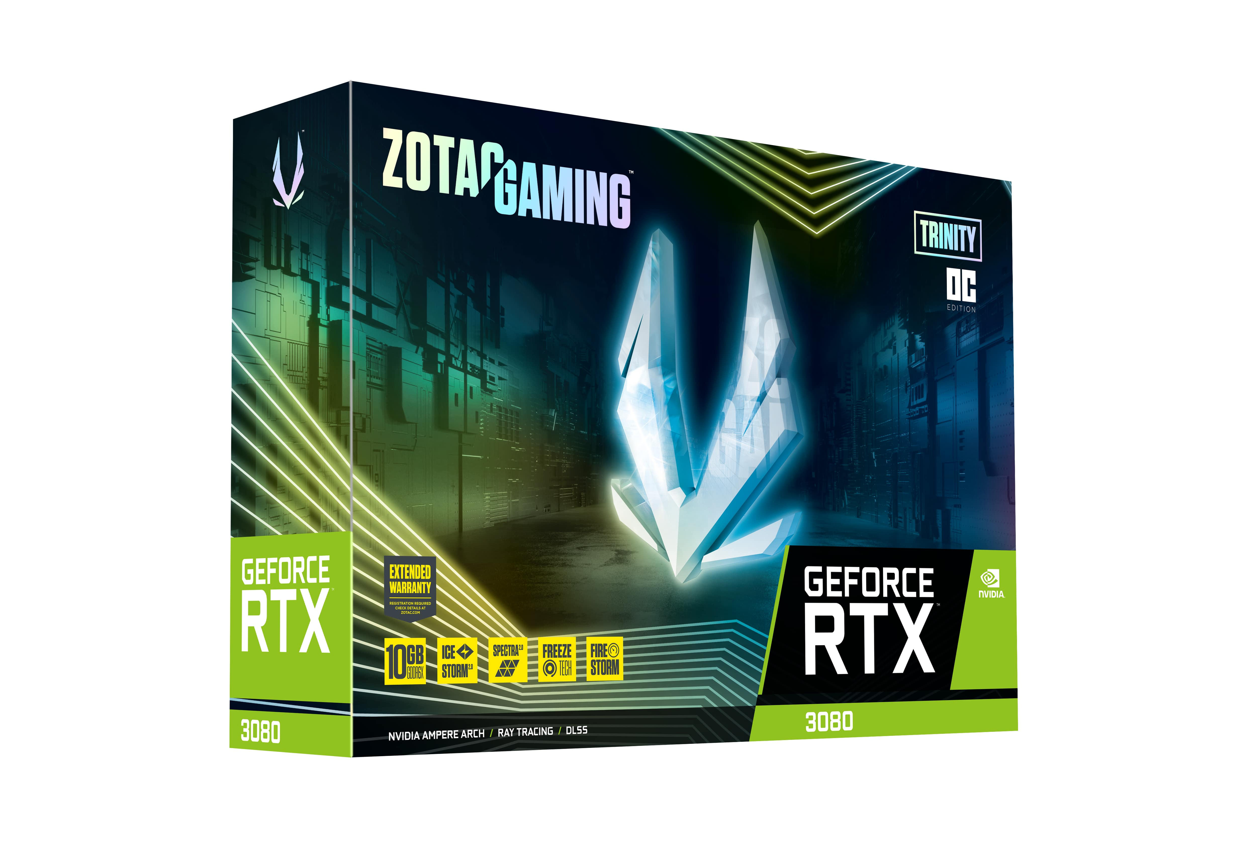 ZOTAC GeForce RTX™ 3080 Trinity OC 10GB (ZT-A30800J-10P) (NVIDIA, Grafikkarte)