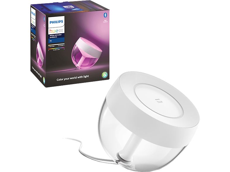 Philips Hue Bluetooth Tafellamp Iris Rgb Wit (26446500)