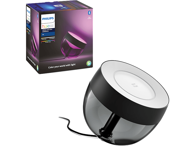 Philips Hue Bluetooth Tafellamp Iris Rgb Zwart (26448900)