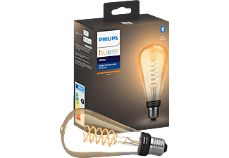 PHILIPS HUE Ampoule Smart White Filament Edison Blanc chaud E27 7 W (27917900)