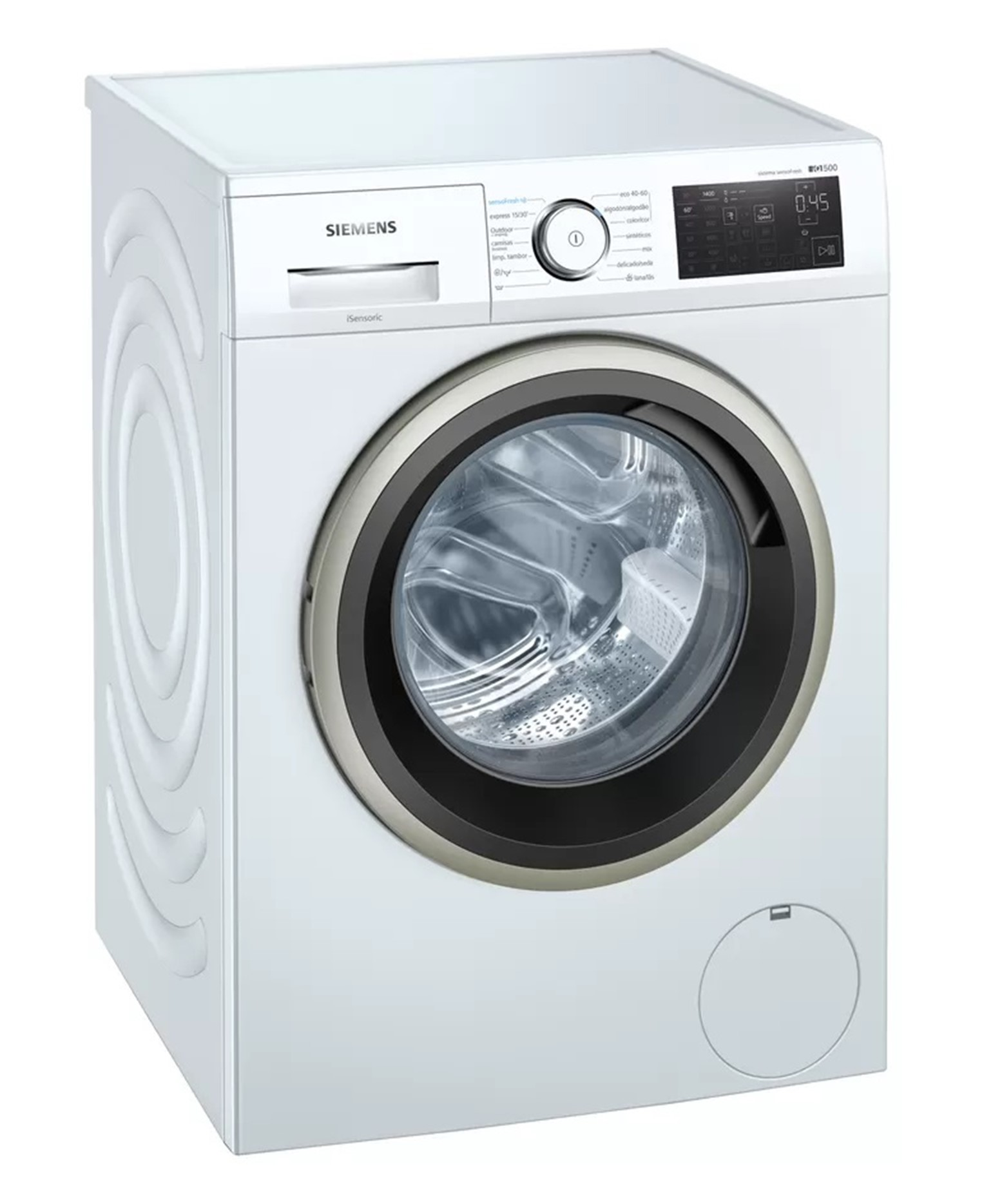 Lavadora carga frontal - Siemens WM14UQ90ES, 9 kg, 1400 rpm, 13 Programas, Blanco