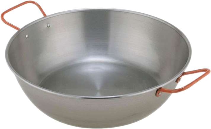 PERFECT HOME 13417 Paella füles serpenyő, polírozott, 40cm