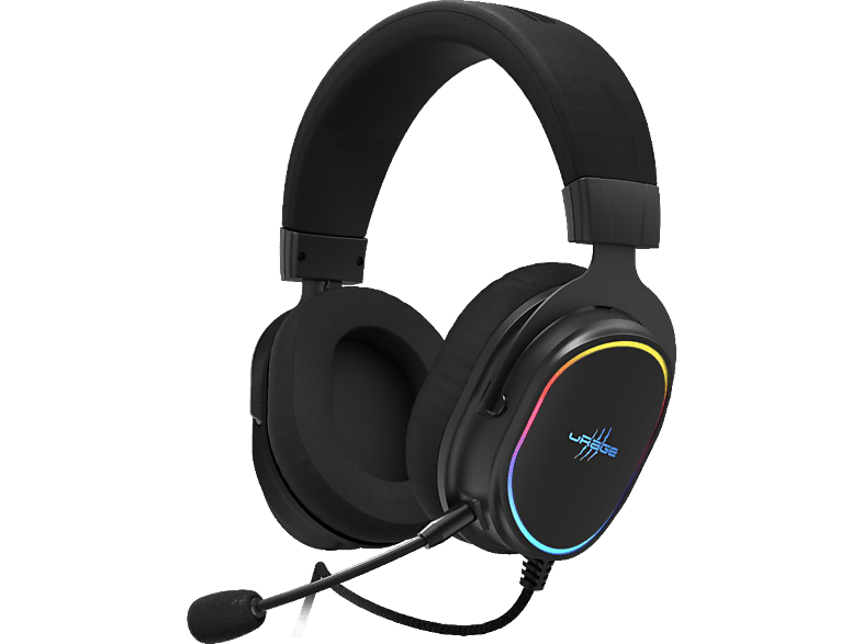 800 Schwarz SoundZ Over-ear Gaming uRage Headset 7.1