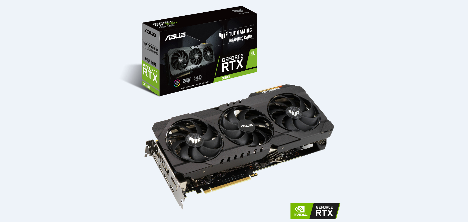 ASUS GeForce RTX™ 3090 TUF Gaming 24GB (90YV0FD0-M0NM00) (NVIDIA, Grafikkarte)