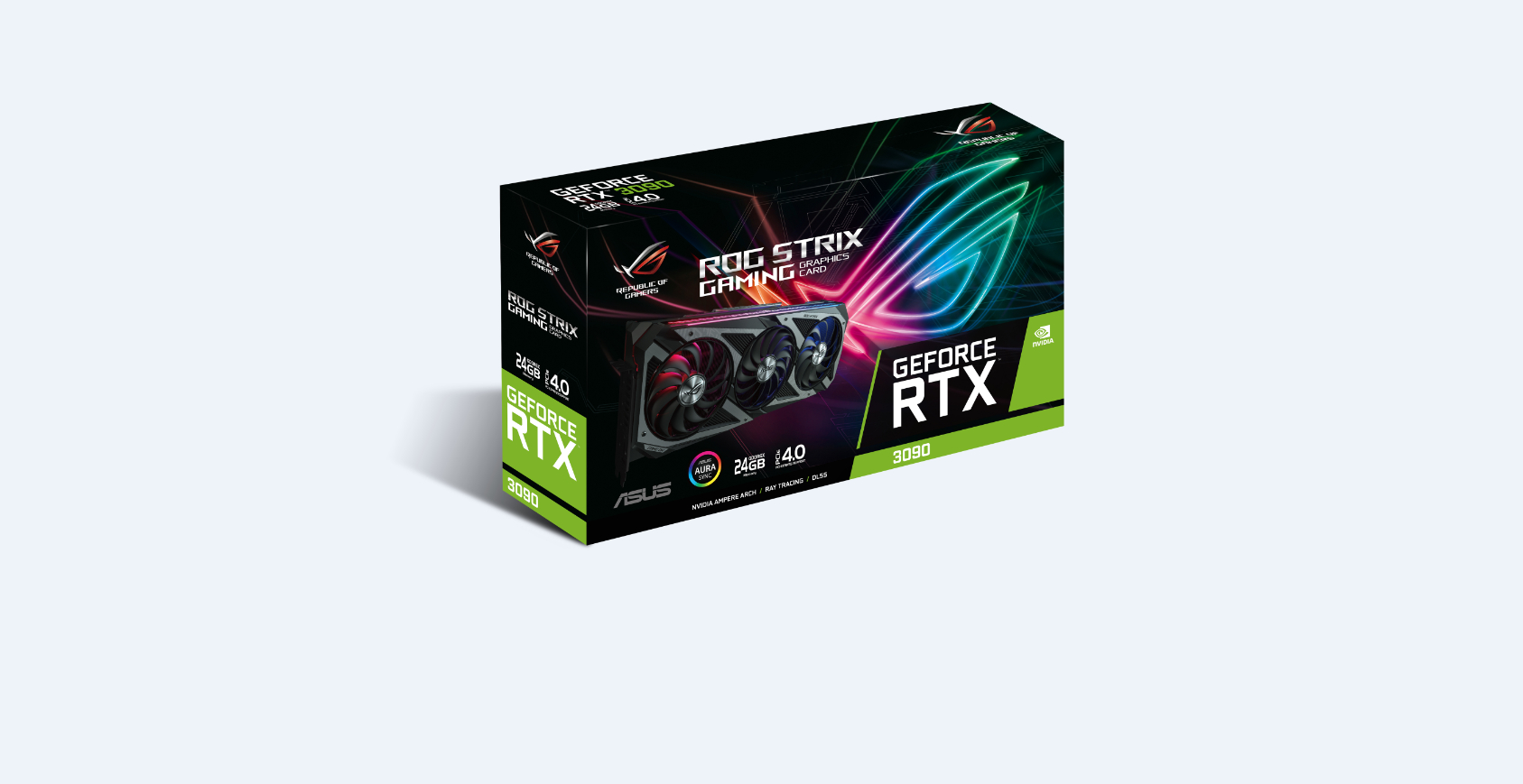 ASUS GeForce RTX™ 3090 ROG Strix Gaming 24GB (90YV0F90-M0NM00) (NVIDIA, Grafikkarte)
