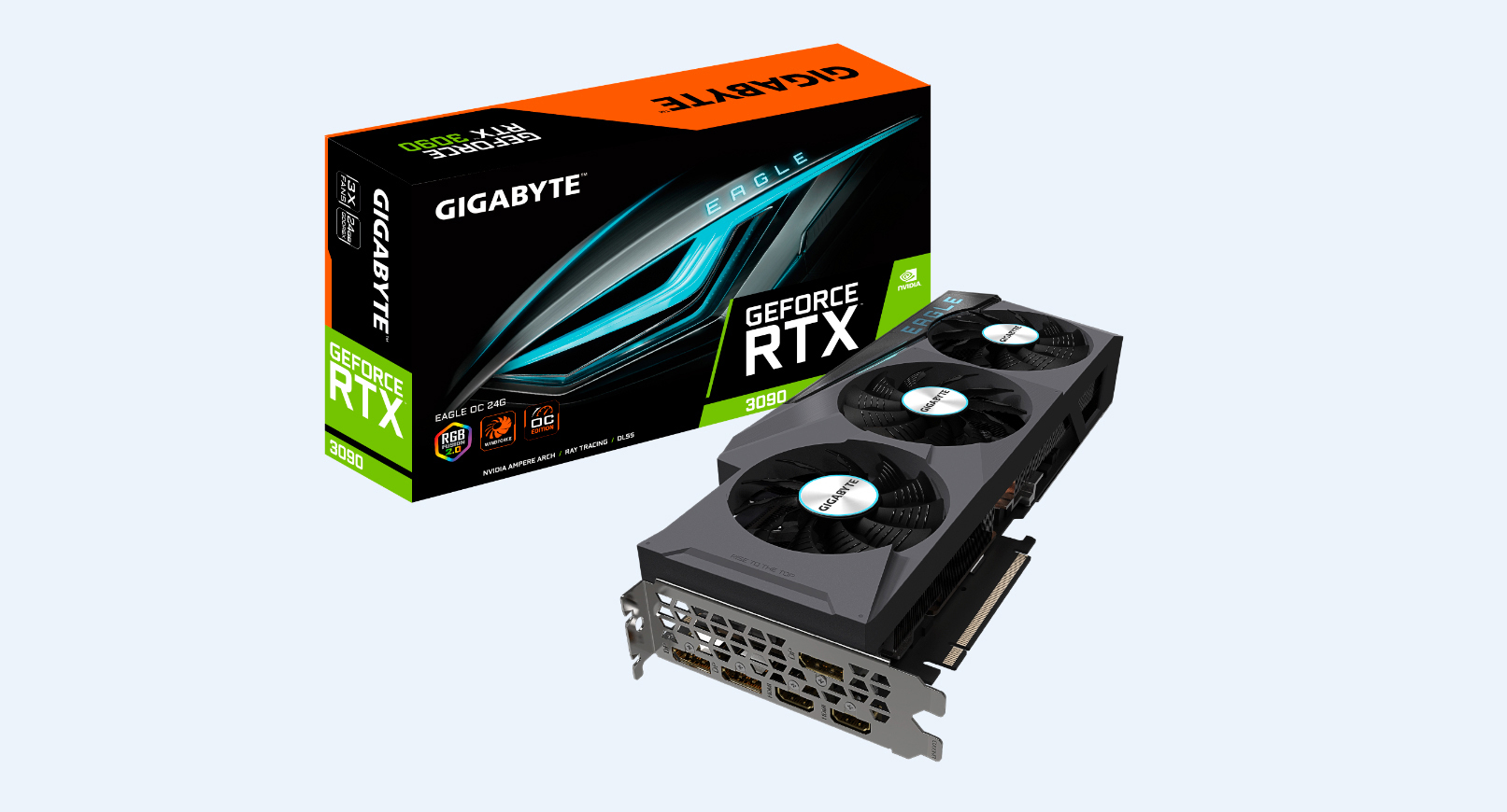 Gigabyte Geforce Grafikkarte Nvidia Rtx 3090 GIGABYTE GeForce