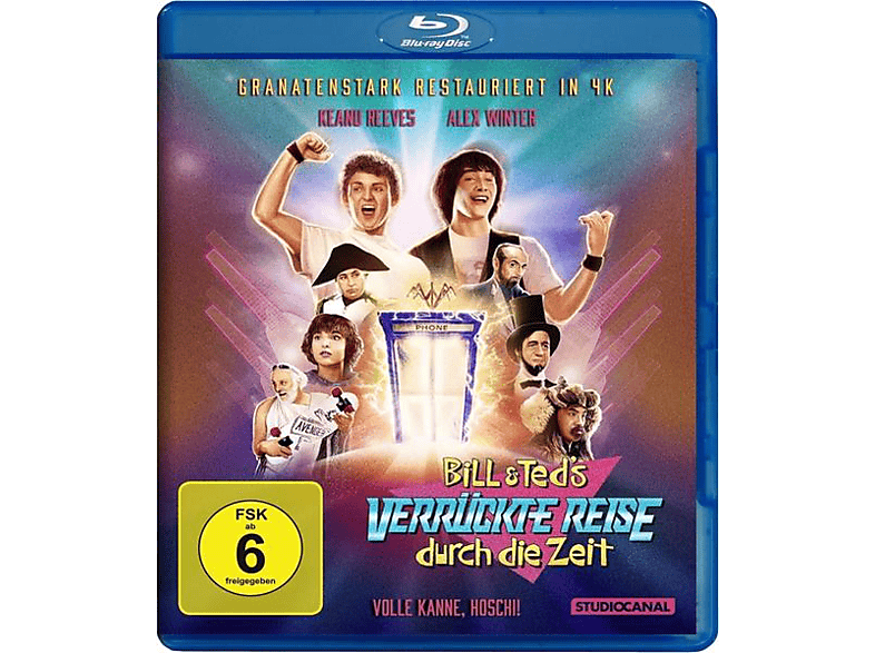 Bill & Ted\'s verrückte Reise die durch Blu-ray Zeit