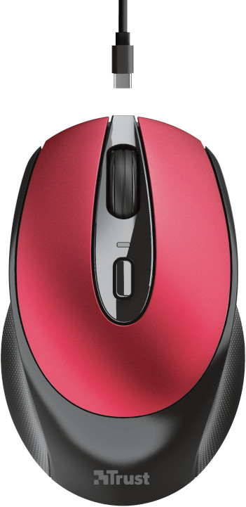 TRUST Souris sans fil Zaya Rouge (24019)