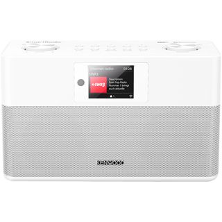 KENWOOD CR-ST100S-W Internetradio, DAB+, FM, Internet Radio, Bluetooth, Weiß